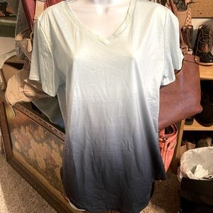 Ombré t shirt short sleeve